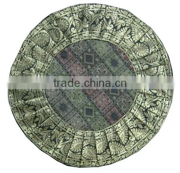 Throw Round Decor Cushion Covers , round jacquard cushion
