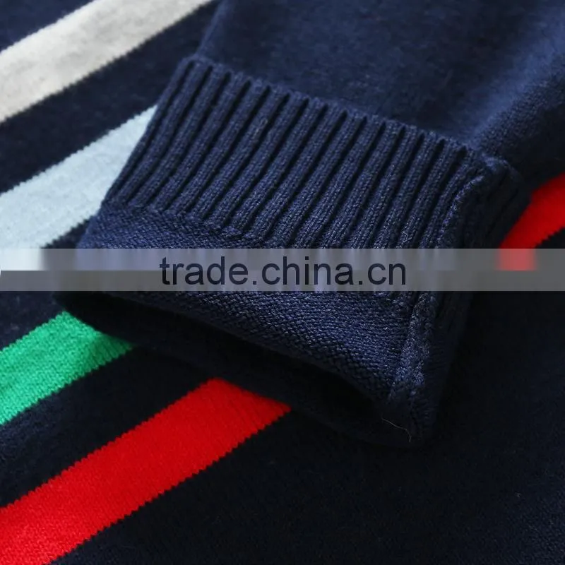 Children boy cloth handmade knit baby sweater