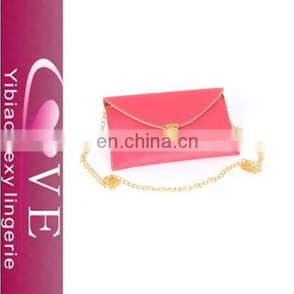mordern design pink of ladies bag affordable envelope clutch chain Hand