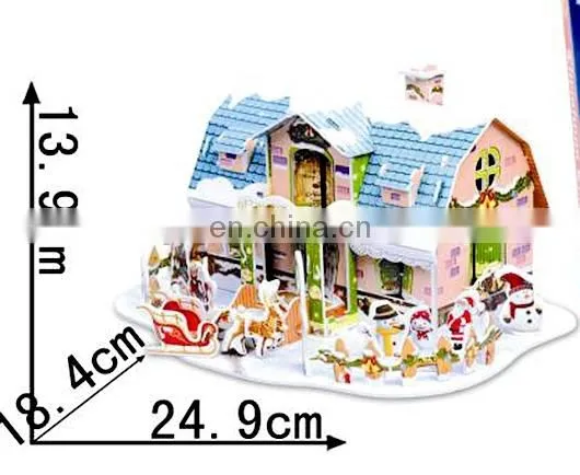Christmas DIY puzzle,novelty Christmas gifts
