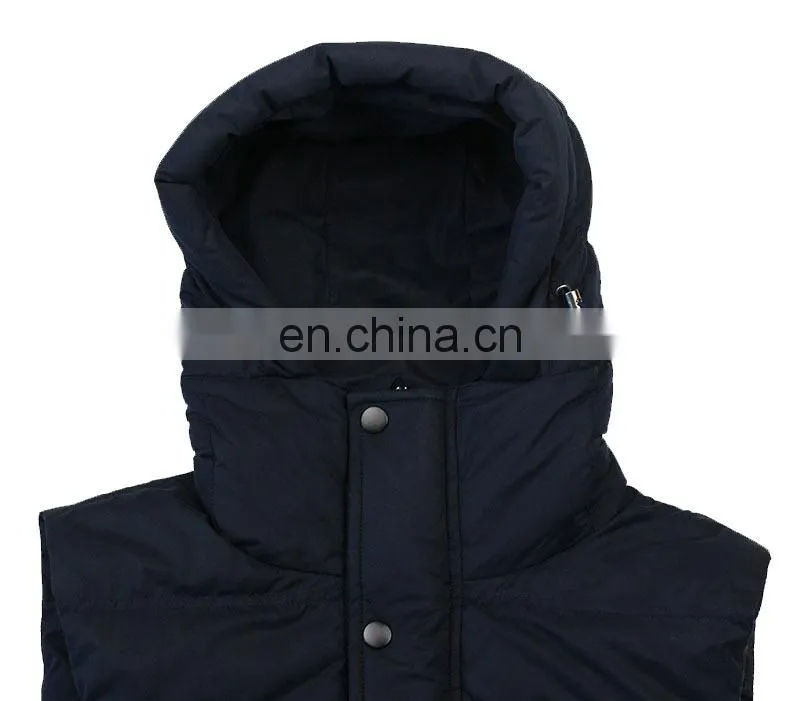 mens casual waistcoat polyester filling winter vest