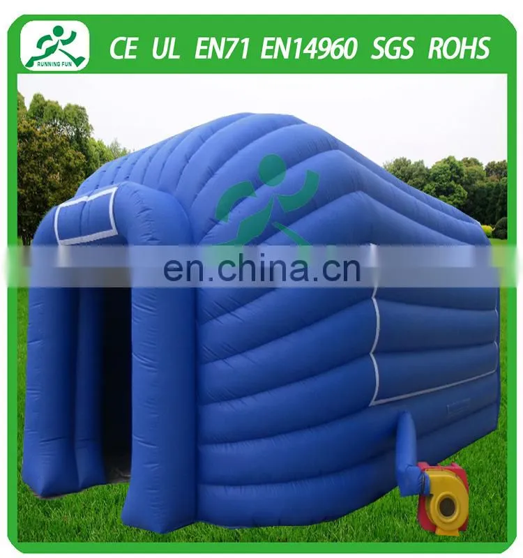 High quality custom china blue inflatable tent manufacturers for event use, inflatable advertising tent