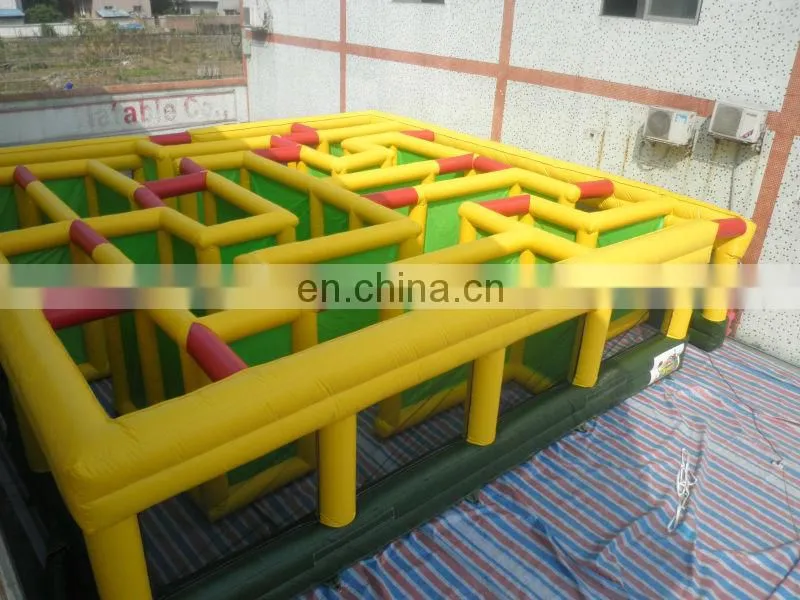 Laser tag inflatable maze /children's games