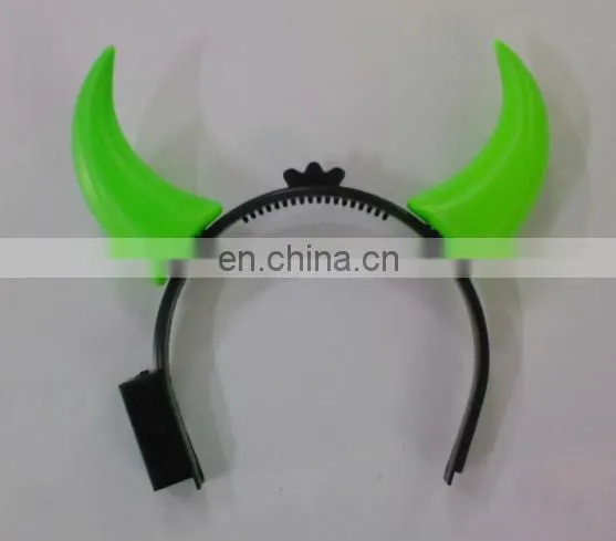 party head band flashing devil horns