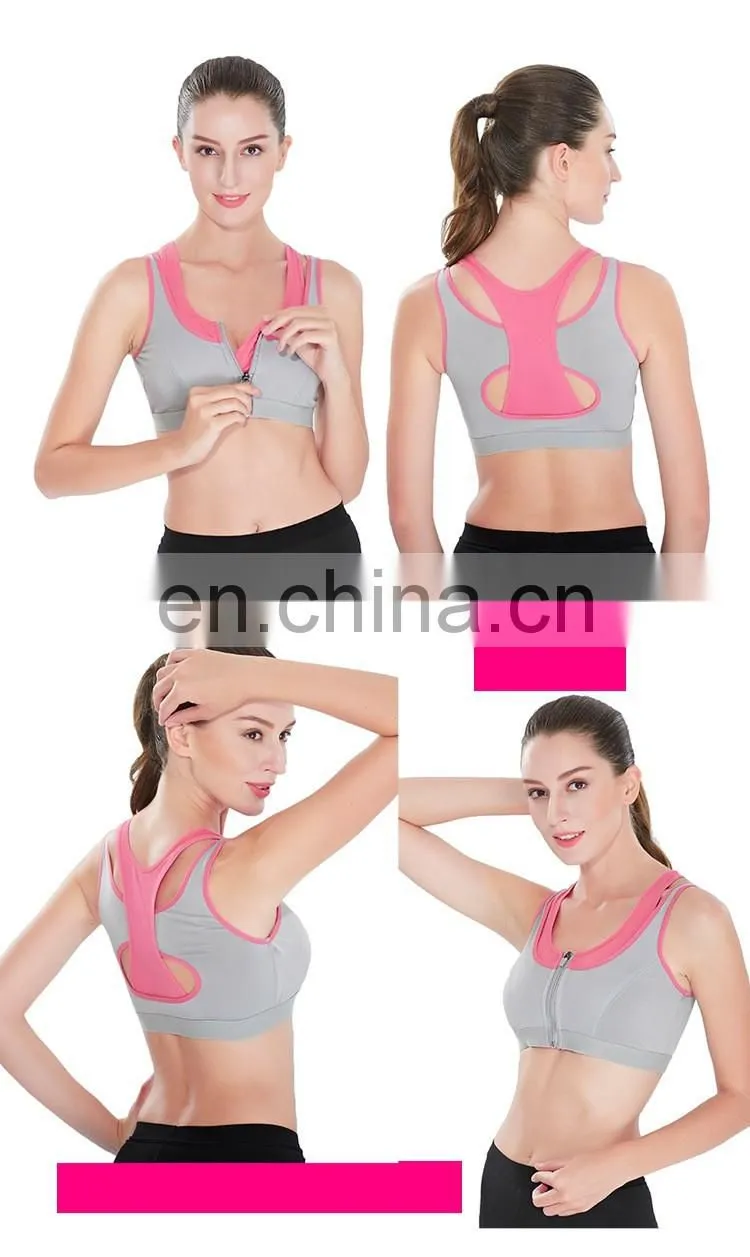 Women's Cross Back Double Layer Sports Training Bra#805