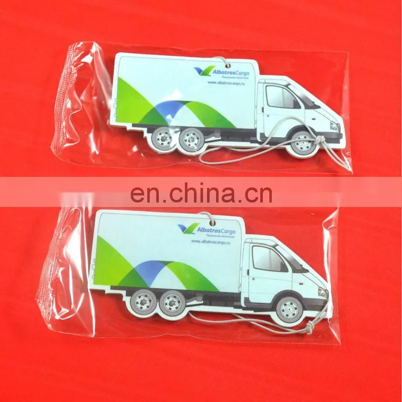 Good quanlity new arrival craft - fragrance paper air freshner for promotion gifts