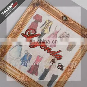 custom private high quality printed paper hangtag for product