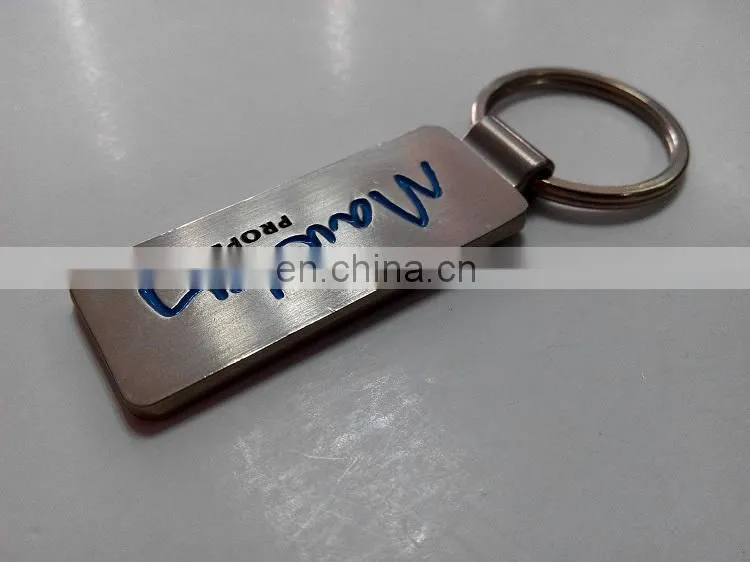 Custom mental key chain zinc alloy car key chain