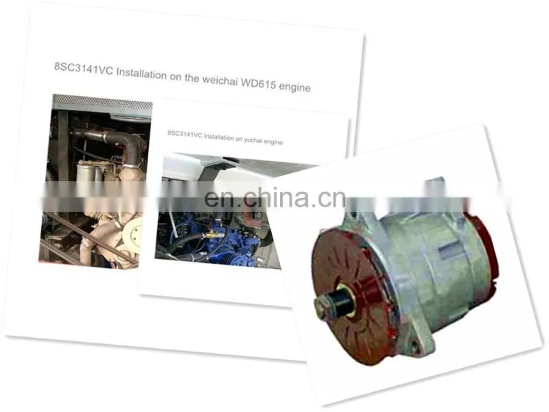 Electric generator 8SC3141VC 24V 120A-140A electrical generator