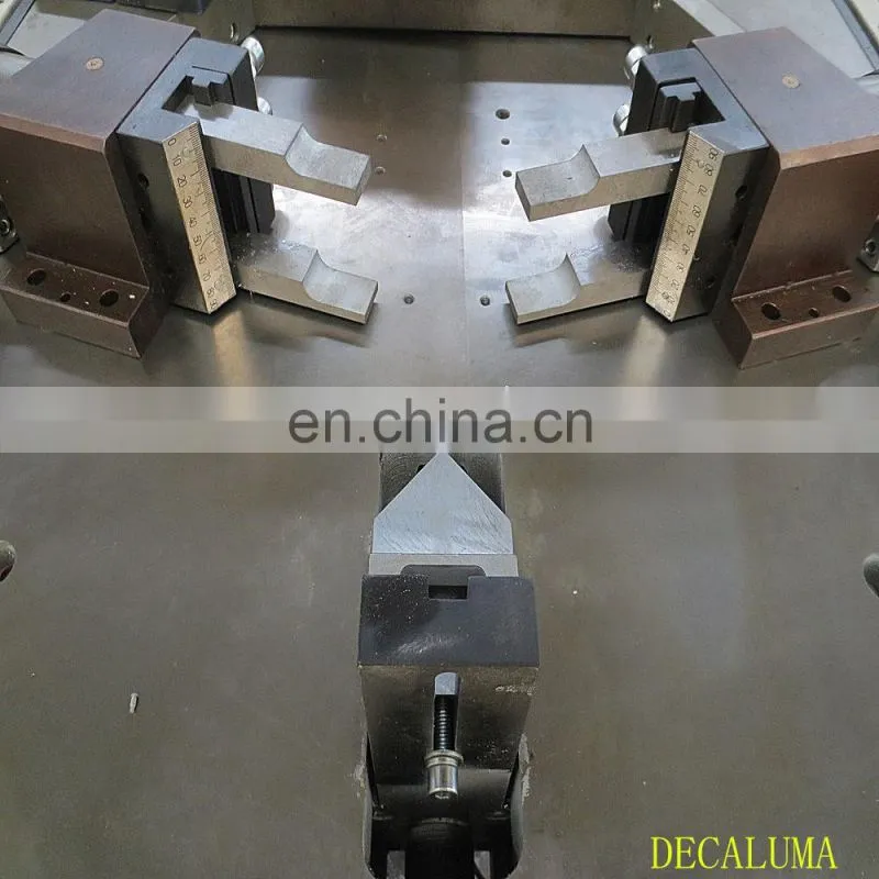 Aluminum Window Door Processing Machine Single Head Corner Crimping Equipment