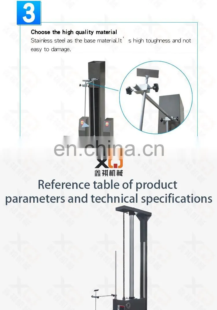 High Accuracy Package Drop Test Machine Price Drop test machine