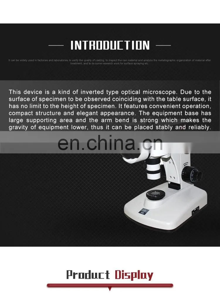 JSZ5 Binocular zoom stereo microscope for industry