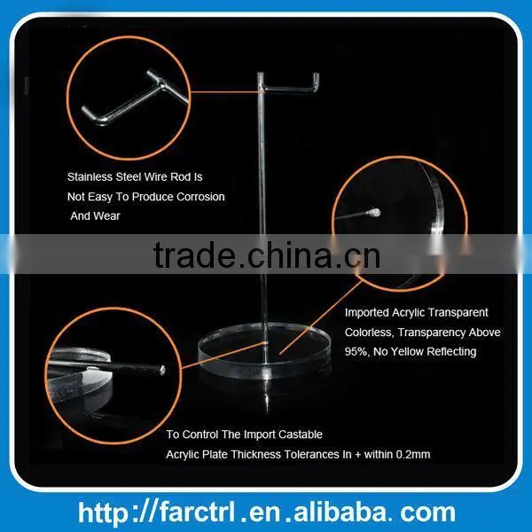 Factory Directly Acrylic Aluminum Display Headphone Holder On Sale