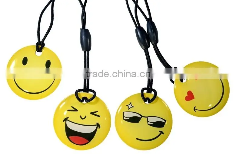 Factory Supply Double Function Rfid Key Chain Tag