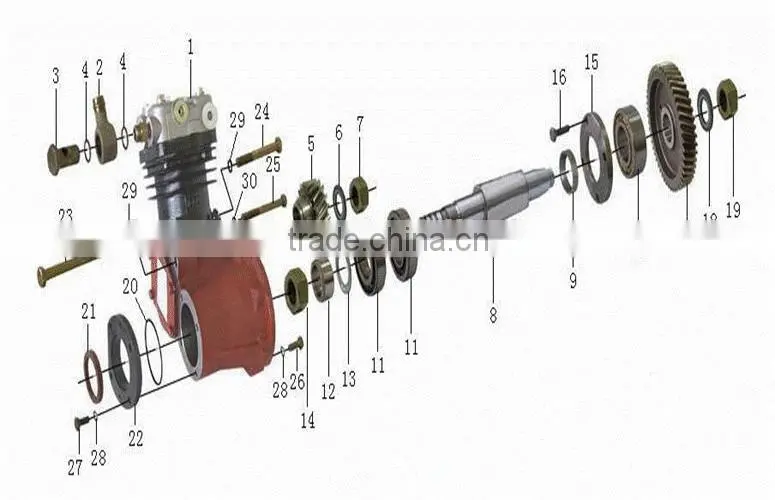 24V car air compressor