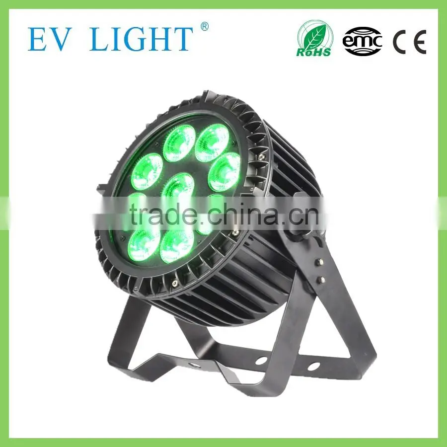 Hot sale rgbw downlight, party light, rgbaw uv led par light