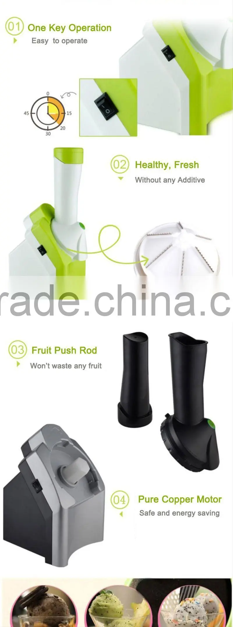 Portable Soft Serve Ice Cream Machine for Sale