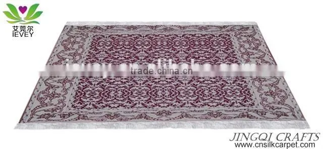 High-grade Chinese interesting children pattern handmade silk area rug floor carpet