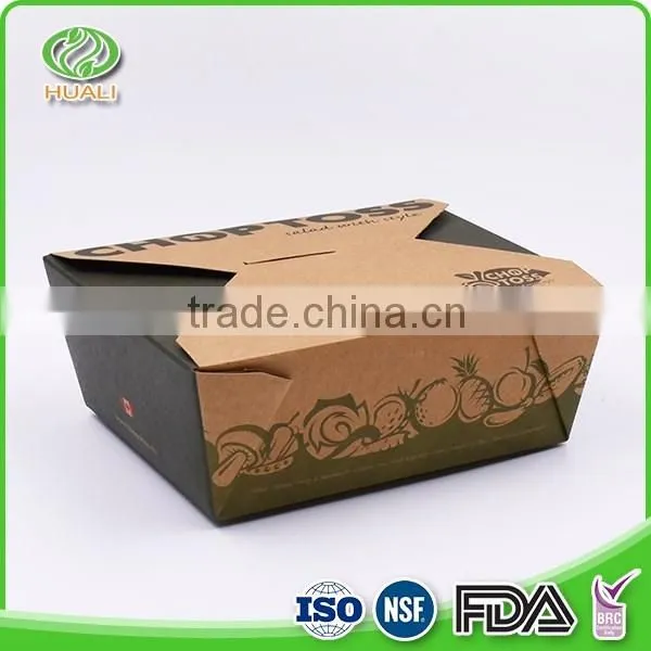 Various colors recyclable different size custom lunch box