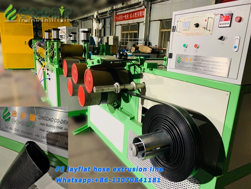 2 Units PE Layflat hose Line Export to Turkey