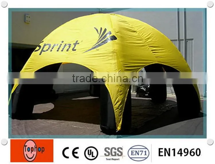 2015 new arrvail pvc tarpualin air fun inflatable medical tent