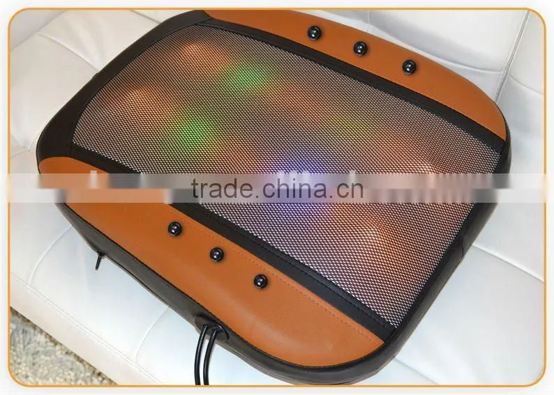 Fashion leather therapeutic seat cushions