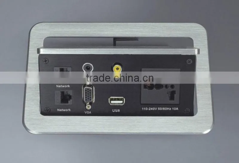Office Furniture conference table socket deskto power modules with power outlets
