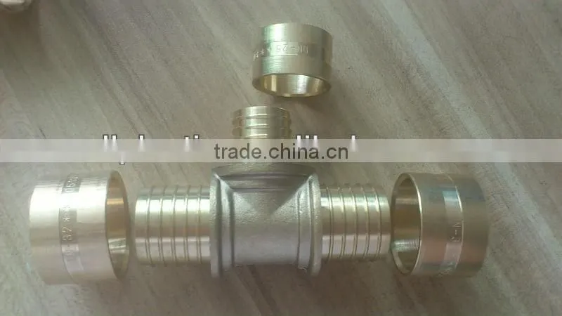 Brass pex fitting for pex tube elbow tee socket reduced