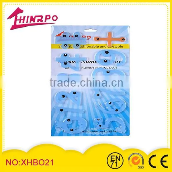 New design Safety Material Silicone baby teethers/Silicone Toys