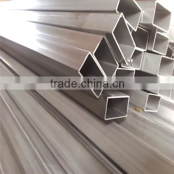 304stainless steel seamless square pipe /tube