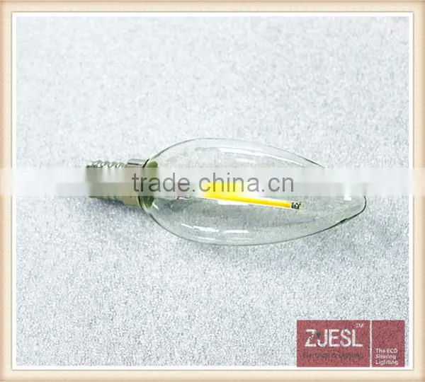 2016 new products hot selling! c35 2w e14 220v-240v indoor led light bulb with CE&RoHS 6000k