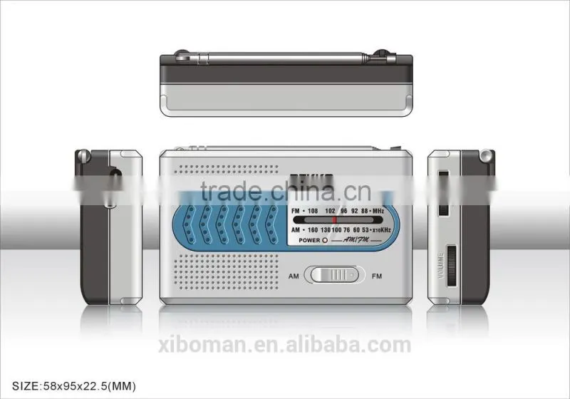DK-2018 students am/fm radio with antenna