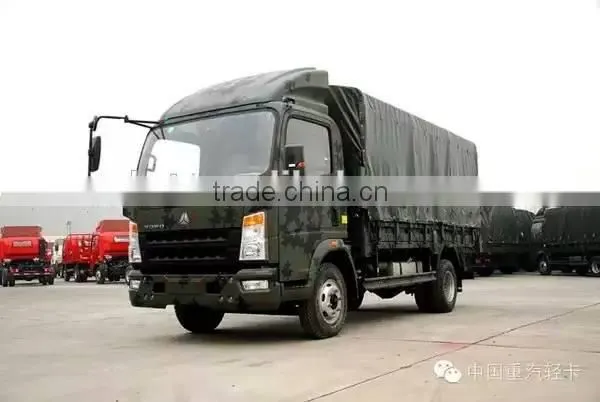 sinotruck howo light diesel engine cargo truck for sale made in china