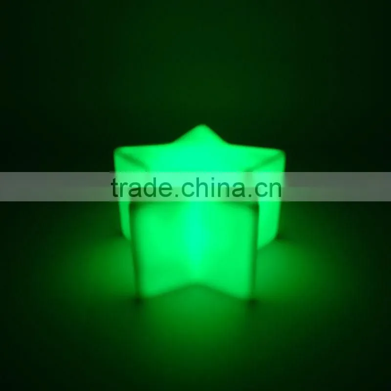 2015 New Design Roto Casting Star Shape Flashing Light Toys