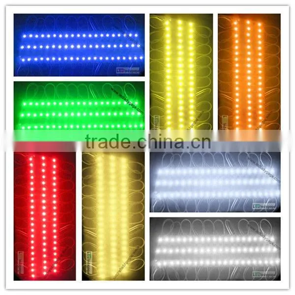 3 chips 5050 led smd module,DC12V, for sign,light box