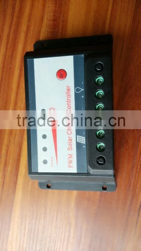 Factory supplier 12V/24V solar charge controller, pwm solar charge controller manual, 5A/10A solar charge controller