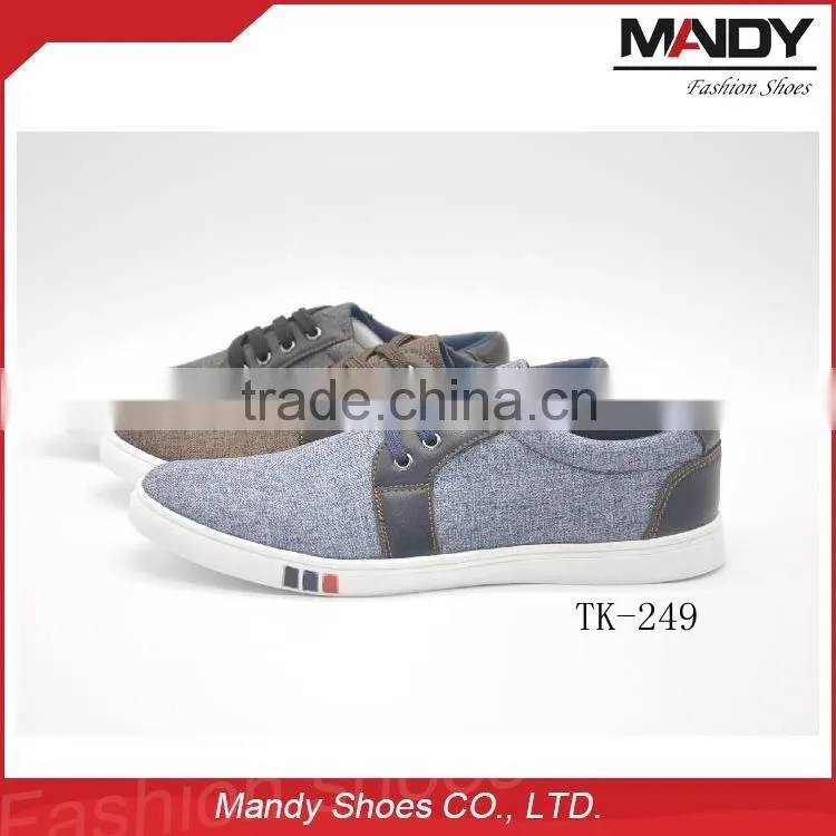 Wholesale fashion men shoes sport fabric shoes comfort casual men shoes