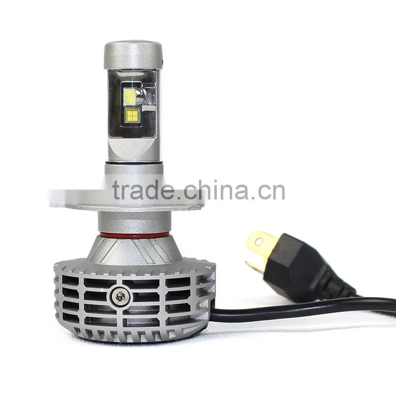 2015 Newest car light high brightness H4 LED head light headlamp bulbs H4 led headlight with two years warranty
