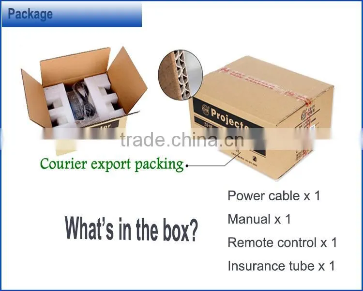 BL960 cheap 2000 lumens LCD LED video projector tv home cinema projector