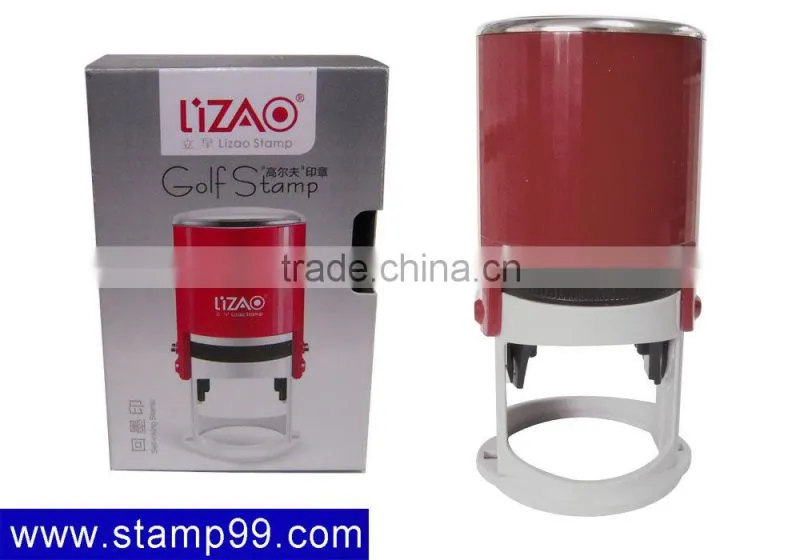 Lizao Golf R40mm date self-inking stamp