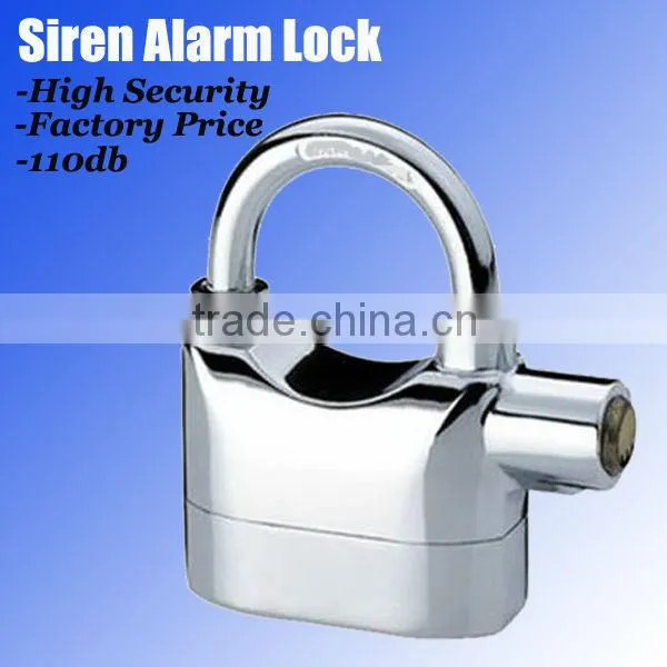 2013 Alarm Padlocks security lock box
