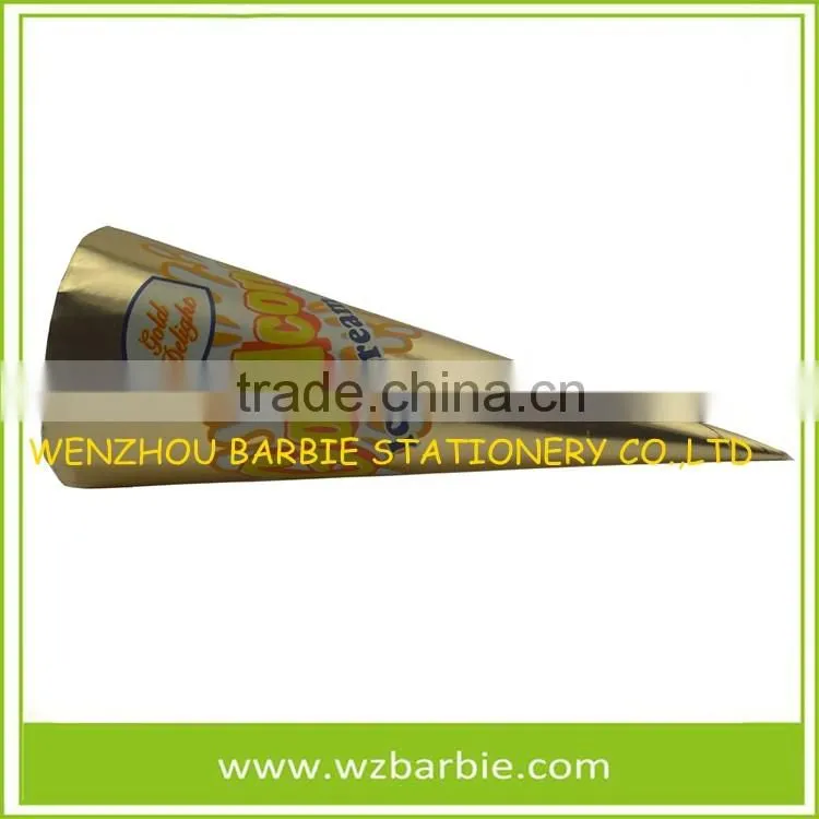 Unique Ice Cream Conocal Cups/Cone Paper Sleeves China Factory