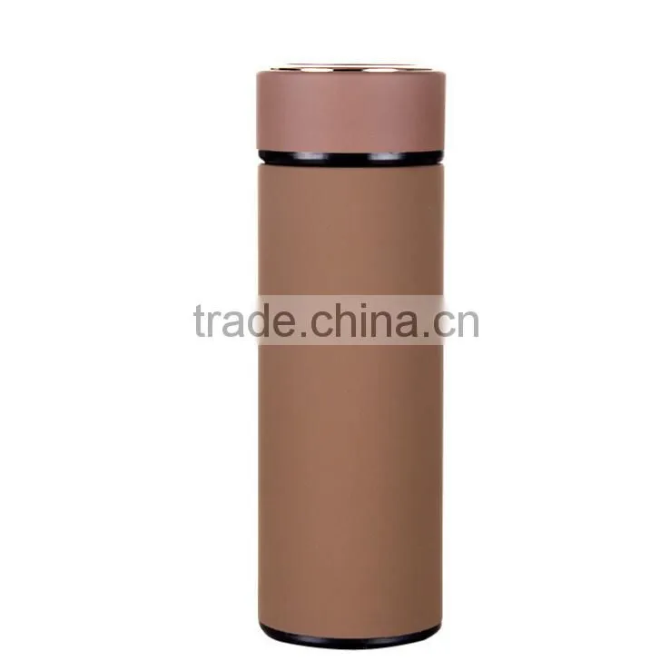 High quality 380ml logo free car business vacuum cup mug bottle