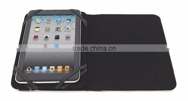 Popular products PU leather Universal case with silicon holder for 7inch/7.85inch/9inch/10.1inch tablet pc