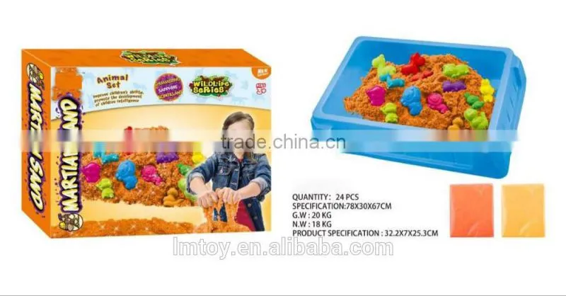 Great Dinosaur Park Moldeling Sand in Motion,3D Magic martion sand