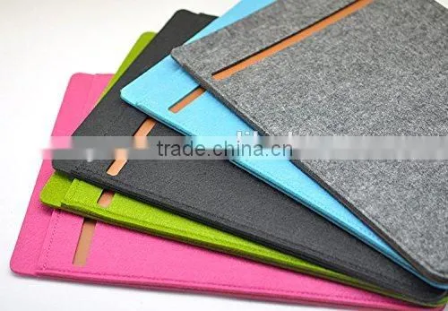 New Arrival Tablet Sleeve Woolen Felt Bag For iPad Pro Tablet Pouch Case