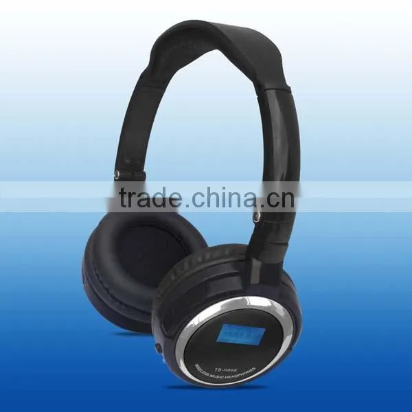 2014 hot selling cheap wireless headphone with TF card good quality