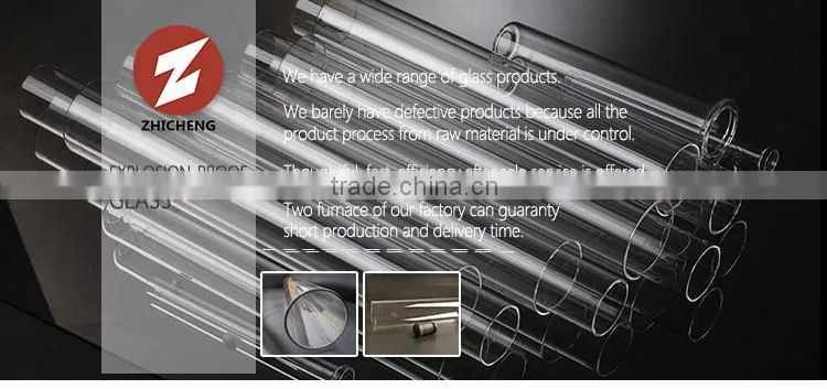 high efficient solar receiver borosilicate glass tube