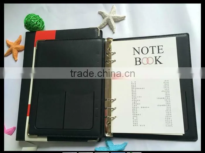 Business notebooks with pen