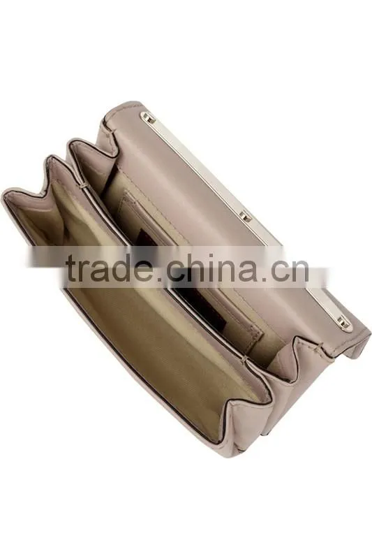 S034 Latest first class PU clutch Bags with Pyramid Studs Shoulder strap Handbags Factory